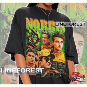Lando Norris Racing Driver Fan Graphic Unisex T-Shirt